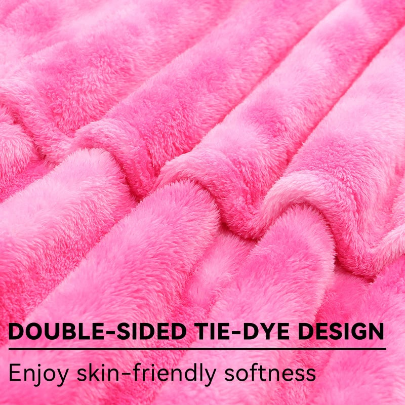 obinsm Warm Blanket Pink Soft Fleece Blankets Throw Blankets for Bed - Image 5